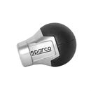 Λεβιές Ταχυτήτων Roma Aluminium/Δέρμα μάυρο 1τμχ Sparco