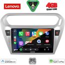 LENOVO LVE 8511SL_CPAA (9inc) MULTIMEDIA TABLET for CITROEN ELYSEE – PEUGEOT 301 mod. 2013-2026  (SILVER)