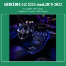 DIQ AMBIENT 8161 DCQ - BENZ GLC (X253) (Digital iQ Ambient Light for Mercedes GLC (X253) mod. 2019-2022 with 33 Lights)