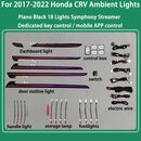 DIQ AMBIENT HONDA CRV V mod. 2017-2022 (Digital iQ Ambient Light for Honda CRV mod. 2017-2022 with 18 Lights)