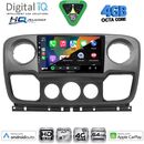 DIGITAL IQ BXK 19463_CPAA (10inc) MULTIMEDIA TABLET for NISSAN NV400 - OPEL MOVANO - RENAULT MASTER mod. 2010-2020