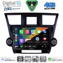 DIGITAL IQ BXK 19719_CPAA (10inc) MULTIMEDIA TABLET for TOYOTA HIGHLANDER mod. 2008-2015