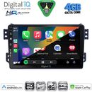 DIGITAL IQ BXK 19682_CPAA (9inc) MULTIMEDIA TABLET for OPEL AGILA - SUZUKI SPLASH mod. 2008-2018
