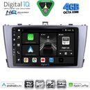 DIGITAL IQ BXK 19705SL_CPAA (9inc) MULTIMEDIA TABLET for TOYOTA AVENSIS (T27) mod. 2009-2015 (SILVER)