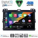DIGITAL IQ BXK 19723_CPAA (9inc) MULTIMEDIA TABLET for TOYOTA LANDCRUISER mod. 2002-2008