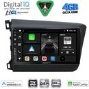 DIGITAL IQ BXK 191904D_CPAA (9inc) MULTIMEDIA TABLET for HONDA CIVIC 4Doors mod. 2012-2016