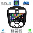 DIGITAL IQ RTG 6465B AC_CPA (9inc) MULTIMEDIA TABLET for NISSAN TIIDA mod. 2013-2023 with A/C