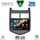 DIGITAL IQ RSF 4074A_CPA (9inc) MULTIMEDIA TABLET for CHEVROLET AVEO mod. 2011-2014