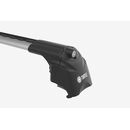 Μπάρες Οροφής Αυτοκινήτου Turtle Flush Rails Air2 (2009-8288) Αλουμινίου Ασημί