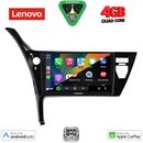 LENOVO LVE 8703B_CPAA (10inc) MULTIMEDIA TABLET for TOYOTA AURIS mod. 2015-2021