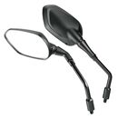 ΚΑΘΡΕΠΤΕΣ MOTO EXTER M10x1,25 DX+SX ΣΕ ΜΑΥΡΟ ΧΡΩΜΑ LAMPA - 2 ΤΕΜ.