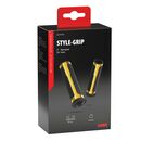 ΧΕΡΟΥΛΙΑ MOTO STYLE GRIP ΜΑΥΡΟ/ΧΡΥΣΟ ΧΡΩΜΑ 22mm+25mm 12cm LAMPA - 2 τεμ.