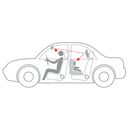 ΚΑΘΡΕΠΤΗΣ ΓΙΑ ΠΡΟΣΚΕΦΑΛΟ ΚΑΘΙΣΜΑΤΟΣ BACK-SEAT BABY MIRROR ΚΥΡΤΟΣ 290x190mm