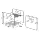 Lampa ORGANIZER ΠΟΡΤ-ΜΠΑΓΚΑΖ ΑΝΟΙΧΤΟ SHOP&STORE (M) 32x27cm