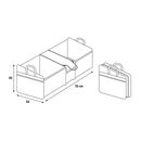 Lampa ORGANIZER ΠΟΡΤ ΜΠΑΓΚΑΖ DELUXE (XL) 70 Χ 36 cm