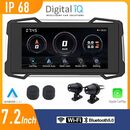 DIGITAL IQ PNA 7200_CPA (7.25inc) MOTORCYCLE CARPLAY-ANDROID AUTO (with TPMS - 2 DVR CAMERAS)