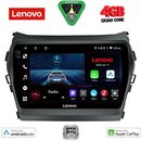 LENOVO LVE 8238_CPAA (9inc) MULTIMEDIA TABLET for HYUNDAI IX45 - SANTA FE mod. 2013-2017