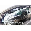 ΑΝΕΜΟΘΡΑΥΣΤΕΣ ΓΙΑ MG 4 5D 2022+ ΣΕΤ ΑΥΤΟΚΙΝΗΤΟΥ ΑΠΟ ΕΥΚΑΜΠΤΟ ΦΙΜΕ ΠΛΑΣΤΙΚΟ HEKO - 4 ΤΕΜ