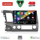 LENOVO LVE 8188_CPAA (10inc) MULTIMEDIA TABLET for HONDA CIVIC 4D mod. 2006-2012