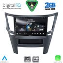 DIGITAL IQ RSD 1667_CPA (9inc) MULTIMEDIA TABLET for SUBARU LEGACY – OUTBACK mod. 2009-2014