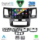 DIGITAL IQ RSD 1720_CPA (9inc) MULTIMEDIA TABLET for TOYOTA HILUX mod. 2005-2016