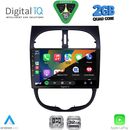 DIGITAL IQ RSD 1506_CPA (9inc) MULTIMEDIA TABLET for PEUGEOT 206 mod. 1998-2006
