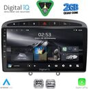 DIGITAL IQ RSD 1513GR_CPA (9inc) MULTIMEDIA TABLET for PEUGEOT 308 mod.2007-2012 - RCZ mod.2009-2015 (GREY)