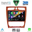 DIGITAL IQ RSD 1402CH_CPA (9inc) MUTIMEDIA TABLET for MERCEDES C (W203) mod. 1999-2004
