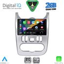 DIGITAL IQ RSD 1101SL_CPA (9inc) MULTIMEDIA TABLET for DACIA DUSTER – LOGAN – SANDERO mod. 2006-2012 (SILVER)