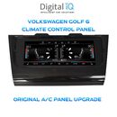 DIGITAL IQ CCP 746_CP (6.9") (PQ) CLIMATE CONTROL PANEL for VW GOLF 6 mod. 2008-2013