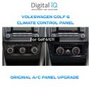 DIGITAL IQ CCP 746_CP (6.9") (PQ) CLIMATE CONTROL PANEL for VW GOLF 6 mod. 2008-2013