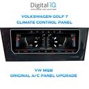 DIGITAL IQ CCP 747_CP (6.9") (MQB) CLIMATE CONTROL PANEL for VW GOLF 7 mod. 2013-2020