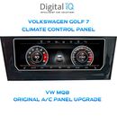 DIGITAL IQ CCP 747_CP (6.9") (MQB) CLIMATE CONTROL PANEL for VW GOLF 7 mod. 2013-2020