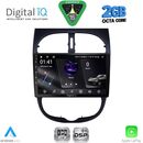 DIGITAL IQ RSF 4506_CPA (9inc) MULTIMEDIA TABLET for PEUGEOT 206 mod. 1998-2006
