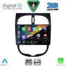 DIGITAL IQ RSF 4506_CPA (9inc) MULTIMEDIA TABLET for PEUGEOT 206 mod. 1998-2006