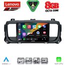 LENOVO SSR 10729_CPA (9inc) MULTIMEDIA TABLET for CITROEN JUMPY-SPACETOURER – PEUGEOT EXPERT-TRAVELLER – TOYOTA PROACE mod. 2016-2026
