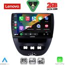 LENOVO LVF 5707_CPA (10inc) MULTIMEDIA TABLET for CITROEN C1-PEUGEOT 107-TOYOTA AYGO mod. 2005-2014