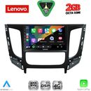 LENOVO LVF 5437_CPA CLIMA (9inc) MULTIMEDIA TABLET for MITSUBISHI L200 mod. 2015-2019 with CLIMA