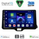 DIGITAL IQ BXC 3738_CPAA (10inc) MULTIMEDIA TABLET for TOYOTA YARIS mod. 2020-2026 - MAZDA 2 mod. 2023-2026