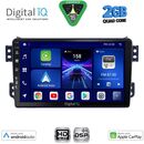 DIGITAL IQ BXC 3682_CPAA (9inc) MULTIMEDIA TABLET for  OPEL AGILA – SUZUKI SPLASH mod. 2008-2018