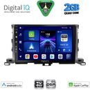 DIGITAL IQ BXC 3700_CPAA (10inc) MULTIMEDIA TABLET for TOYOTA HIGHLANDER mod. 2014-2019