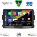 DIGITAL IQ BXF 633_CPAA (8" DECK) MULTIMEDIA SYSTEM for DACIA mod. 2012-2019 - RENAULT CAPTURE mod. 2013-2021