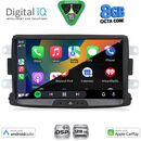 DIGITAL IQ BXF 733_CPAA (8" DECK) MULTIMEDIA SYSTEM for DACIA mod. 2012-2019 - RENAULT CAPTURE mod. 2013-2021