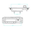 DIGITAL IQ CAMERA MERC_11 (AHD-NTSC) HANDLE CAMERA MERCEDES GLK mod. 2011-2017