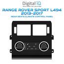 DIGITAL IQ FZ 5012_CL (REAR SEATS CLIMATE CONTROL PANEL for RANGE ROVER SPORT L494 mod. 2013-2017)