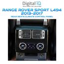 DIGITAL IQ FZ 5012_CL (REAR SEATS CLIMATE CONTROL PANEL for RANGE ROVER SPORT L494 mod. 2013-2017)
