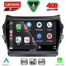 LENOVO SSQ 9238_CPA (9inc) MULTIMEDIA TABLET for HYUNDAI IX45 - SANTA FE mod. 2013-2017