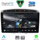 DIGITAL IQ RSD 1513SL_CPA (9inc) MULTIMEDIA TABLET for PEUGEOT 308 mod.2007-2012 - RCZ mod.2009-2015 (SILVER)