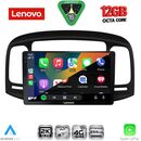 LENOVO SSZ 12249BL_CPA (9inc) MULTIMEDIA TABLET for HYUNDAI ACCENT mod. 2005-2012 (BLACK)