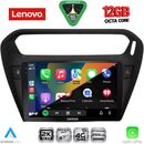 LENOVO SSZ 12511BL_CPA (9inc) MULTIMEDIA TABLET for CITROEN ELYSEE – PEUGEOT 301 mod. 2013-2026 (BLACK)